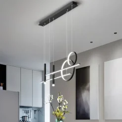 1-Light 100 cm LED Pendant Light Clusters Design Chandelier Metal Artistic Modern Style Stylish Painted Finishes Dining Room Office Shops / Cafes Lights 110-120V 220-240V