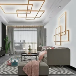 1-Light 68 cm Wall Light / Flush Mount Lights LED Ceiling Light Aluminum Linear Painted Finishes Modern Contemporary 85-265V