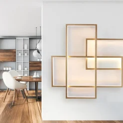 1-Light 68 cm Wall Light / Flush Mount Lights LED Ceiling Light Aluminum Linear Painted Finishes Modern Contemporary 85-265V