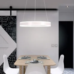 2-Light LED Pendant Light Metal Acrylic Circle Painted Finishes Modern Contemporary 110-120V 220-240V