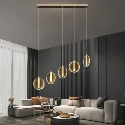 2-Light 4-Light 5-Light 16.5 cm Cluster Design Single Design Island Design Pendant Light Acrylic Acrylic Anodized Electroplated Painted Finishes Modern Nordic Style 85-265V