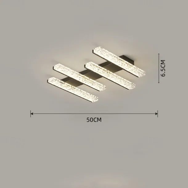 3-Light 4-Light 6-Light 50 cm Dimmable Ceiling Lights Metal Acrylic Modern Nordic Style 110-120V 220-240V