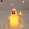 Lighted Ghost Pendant Halloween Led Electronic Candle Party Props Atmosphere Decoration Halloween Ornament