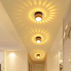 Lightinthebox Creative LED Indoor Wall Lights Living Room Shops / Cafes Aluminum Wall Light IP44 AC100-240V 3W