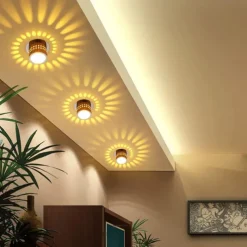 Lightinthebox Creative LED Indoor Wall Lights Living Room Shops / Cafes Aluminum Wall Light IP44 AC100-240V 3W