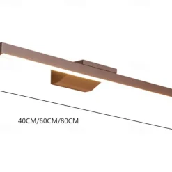 Lightinthebox LED Mirror Light Vanity Light LED Modern Bathroom Lighting LED Wall Lights Bedroom Bathroom Aluminum Wall Light 8/12/16 W