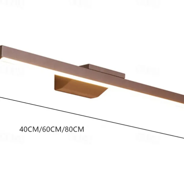 Lightinthebox LED Mirror Light Vanity Light LED Modern Bathroom Lighting LED Wall Lights Bedroom Bathroom Aluminum Wall Light 8/12/16 W