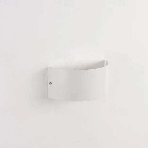 Lightinthebox LED Wall Sconce Gold Half-Cylinder Wall Light Fixture Postmodern 1 Light Metal Flush Wall Sconce Up and Down Wall Lights Copper Wall Lamps