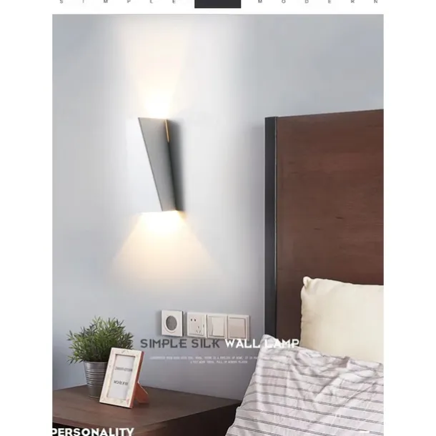 Lightinthebox LED Wall Sconce Modern Contemporary Metal Indoor Wall Light 10W for Shops Cafes Office 110-120V 220-240V