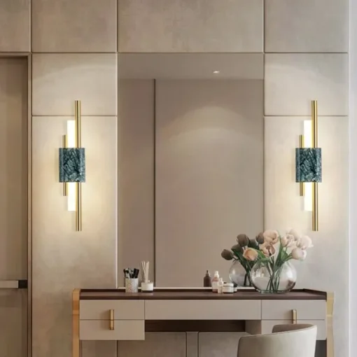 Lightinthebox 1-Light 50cm LED Wall Lights Classic Nordic Style Wall Lamps Line Design Living Room Bedroom Aluminium Alloy Traditional Wall Light 110-120V 220-240V 5 W
