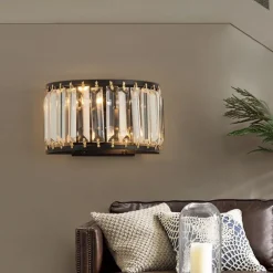 Lightinthebox Wall Lights Crystal Modern Nordic Style Wall Lamps Wall Sconces LED Living Room Dining Room Glass Wall Light 110-240 V