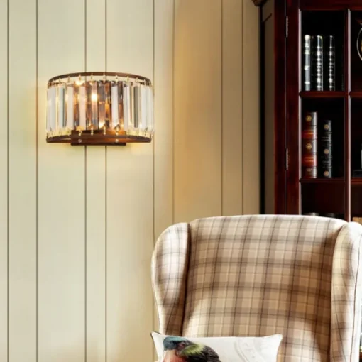 Lightinthebox Wall Lights Crystal Modern Nordic Style Wall Lamps Wall Sconces LED Living Room Dining Room Glass Wall Light 110-240 V