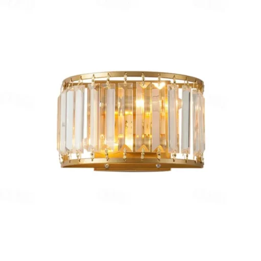 Lightinthebox Wall Lights Crystal Modern Nordic Style Wall Lamps Wall Sconces LED Living Room Dining Room Glass Wall Light 110-240 V
