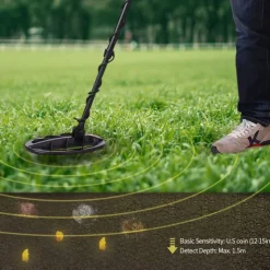 Lightweight & Waterproof - GTX5030 Metal Gold Detector for Kids Adults Learning to Use