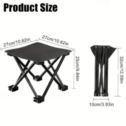 Lightweight And Portable Camping Stool Multifunctional Outdoor Products Ideal For Camping Fishing Outdoor Recreation