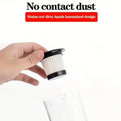 Lightweight Bagless Vacuum Cleaner With Crevice Tool Dust Collector Cordless Handheld Vacuum Cleaner 3 In 1 Vacuum Cleaner Lightweight Wired Bagless Vacuum Cleaner
