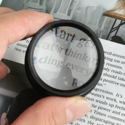 Lightweight 30x40 Magnifying Glass Single Color Optical Lens Portable Magnifier Loupe For Jewelry Coin Stamps Watch