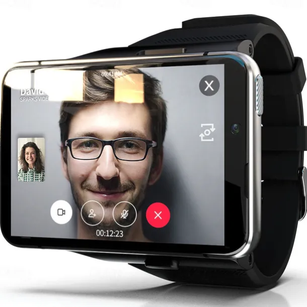 LOKMAT APPLLP Max Smart Watch 2.88 inch Smartwatch Fitness Running Watch 4G LTE Cellular Smartwatch Phone Bluetooth Pedometer Sleep Tracker Sedentary Reminder Compatible with Android iOS Women Men