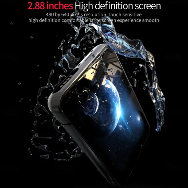 LOKMAT APPLLP Max Smart Watch 2.88 inch Smartwatch Fitness Running Watch 4G LTE Cellular Smartwatch Phone Bluetooth Pedometer Sleep Tracker Sedentary Reminder Compatible with Android iOS Women Men