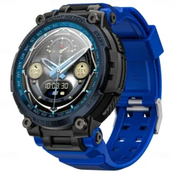 LOKMAT ATTACK MAX Smart Watch 1.53 inch Smartwatch Fitness Running Watch Bluetooth Pedometer Call Reminder Sleep Tracker Compatible with Android iOS Women Men Long Standby Hands-Free Calls Waterproof