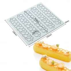 Long Strip Love Bubble Fondant Lace Pad Diy Baking Decoration Molecular Cooking Printing Mold