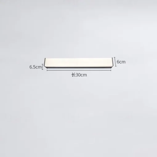 Long Wall Lamp 30/48/60/90cm Modern LED Lights, Warm White Waterproof Acrylic Sconce Lantern for Living Room, Bathroom, Garage, Patio