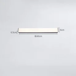 Long Wall Lamp 30/48/60/90cm Modern LED Lights, Warm White Waterproof Acrylic Sconce Lantern for Living Room, Bathroom, Garage, Patio
