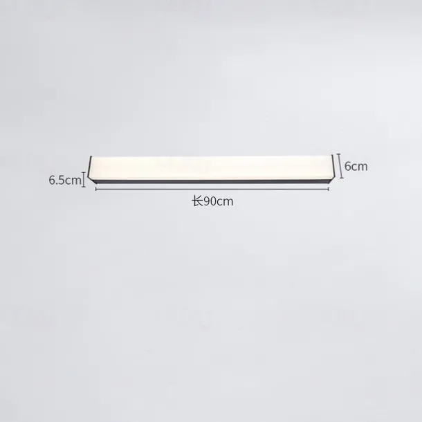Long Wall Lamp 30/48/60/90cm Modern LED Lights, Warm White Waterproof Acrylic Sconce Lantern for Living Room, Bathroom, Garage, Patio