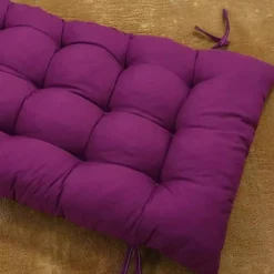 Lounge Chair Cushion Tufted Outdoor Rocking Seat Deck Chaise Pad Recliner Mat Recliner Cushion