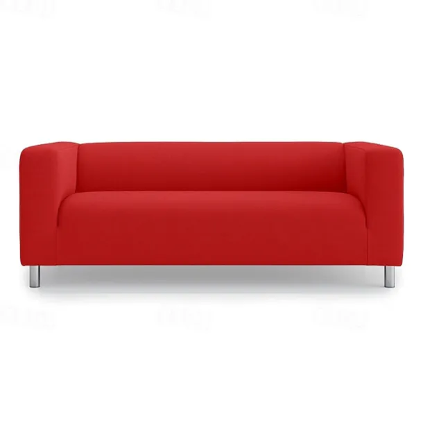 Loveseat Sofa Cover for Dogs Burgundy , 2 Seater For Kilippan Couch Cover Replacement Couch Slipcover Washable Furniture Protector KLIPPcover LITB PRIME cover