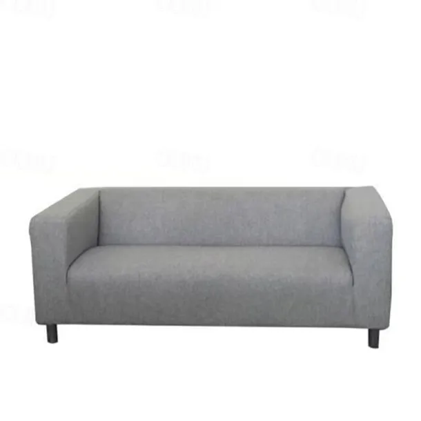 Loveseat Sofa Cover for Dogs Burgundy , 2 Seater For Kilippan Couch Cover Replacement Couch Slipcover Washable Furniture Protector KLIPPcover LITB PRIME cover