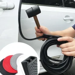 10M Car Door Edge Scratch Protector Strip Guard Trim Auto Door Anti Collision Strip with Steel Car-styling Car Decoration