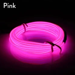 5m EL Wire for Car Interior Strip Lights with USB Flexible LED Neon Atmosphere Ambient Rope Tape Light for Car Door