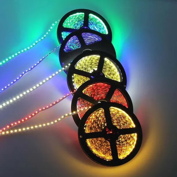 10m 32.8ft LED Strip Light Waterproof Backlight Holiday Party Decor SMD5050 600leds Warm White Red Yellow Blue Green DC 12V