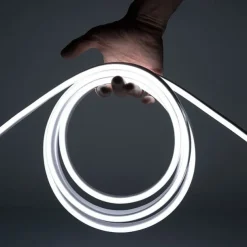 5m 16.4ft Neon LED Strip Light Flexible Rope Light Waterproof Warm White Red Yellow Blue Green DIY Outdoor Party Backlight Décor DC 12V