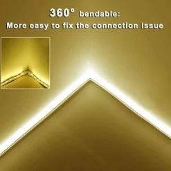 5m 16.4ft Neon LED Strip Light Flexible Rope Light Waterproof Warm White Red Yellow Blue Green DIY Outdoor Party Backlight Décor DC 12V