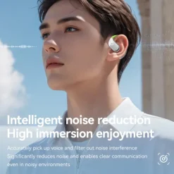 M82 Hands Free Telephone Driving Headset Ear Clip Bluetooth 5.3 Ergonomic Design Stereo Surround sound for Fitness Gym Workout Camping / Hiking Travel Entertainment