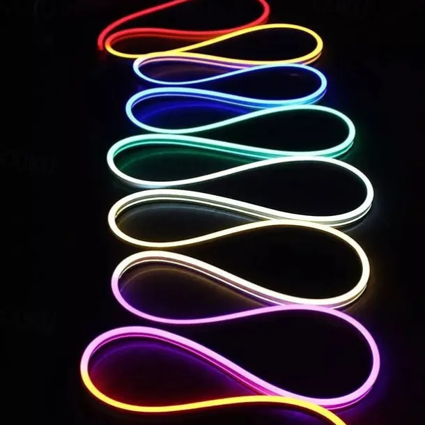 10m LED Strip Lights Flexible LED Light Strips 1200 LEDs 1 Set White Red Blue Creative TV Background Neon Electroluminescent Wire 220 V