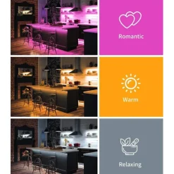 5m LED Strip Lights RGB Tiktok Lights 300 LED 2835 SMD RGB Tape Lights Light Sets Self Adhesive Multicolor for Room Kitchen TV Festival Illumination with Remote 12V