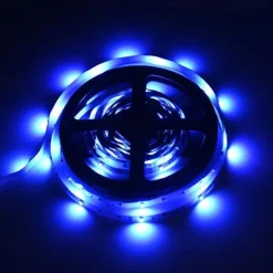 5m LED Strip Lights RGB Tiktok Lights 300 LED 2835 SMD RGB Tape Lights Light Sets Self Adhesive Multicolor for Room Kitchen TV Festival Illumination with Remote 12V