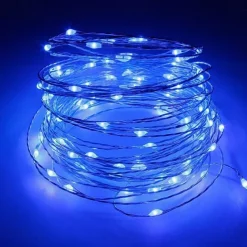 2M 20LED USB Powered Gypsophila String Lights, Warm White/Red Cuttable Design, Outdoor Garden String Lights Christmas Courtyard Decoration