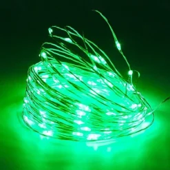 2M 20LED USB Powered Gypsophila String Lights, Warm White/Red Cuttable Design, Outdoor Garden String Lights Christmas Courtyard Decoration