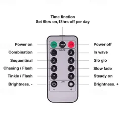 10m 80LEDs Fairy Star String Lights Remote Control 8 Modes Waterproof Wedding Party Garden Patio Bedroom Home Holiday Christmas Decoration