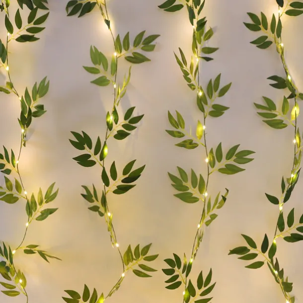 2m 20LEDs Simulate Willow Cane Fairy String Lights Battery Powered Christmas Wedding Party Holiday Home Garden Balcony Decoration