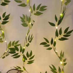 2m 20LEDs Simulate Willow Cane Fairy String Lights Battery Powered Christmas Wedding Party Holiday Home Garden Balcony Decoration