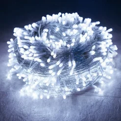 50M 100M Garland Christmas Tree Fairy Lights 400 800Led String Light IP65 Waterproof Chain Outdoor Garden Yard Garland Wedding Party Holiday Landscape Decoration Lighting Blue Colorful DC31V EU US AU UK Plug