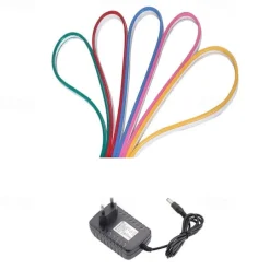 1m Neon Strip Lights 120 LEDs 2835 SMD 1pc Warm White White Yellow Waterproof Cuttable Decorative 12 V