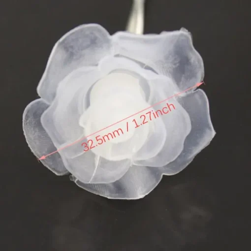 3M Rose String Lights 20 LEDs, Valentines USB Powered Fairy String Lights Warm White, Cold White, RGB for Wedding Decorative Lights, Indoor & Outdoor Decor