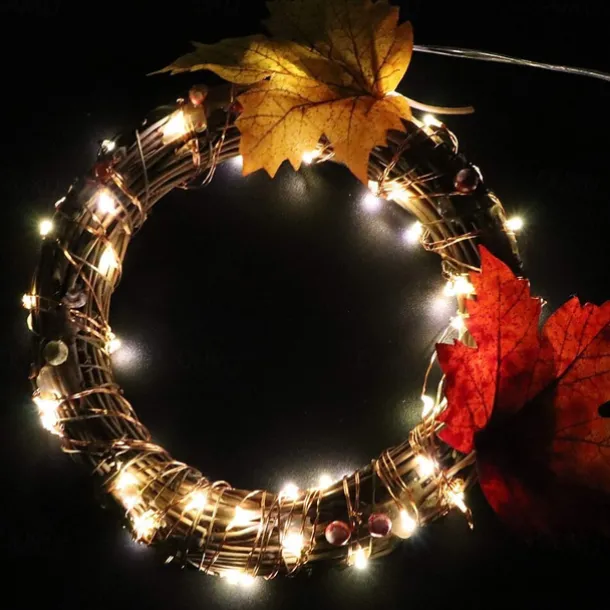 10m String Lights 100 LEDs 1pc Warm White Cold White Multi Color Waterproof Party Decorative USB Powered