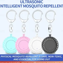 M95 Ultrasonic Mosquito Repellent Device – Electronic Anti-Mosquito Tool for Pregnant Women and Children, Outdoor Insect Deterrent